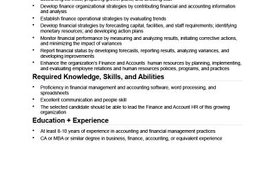 Chief Financial Officer